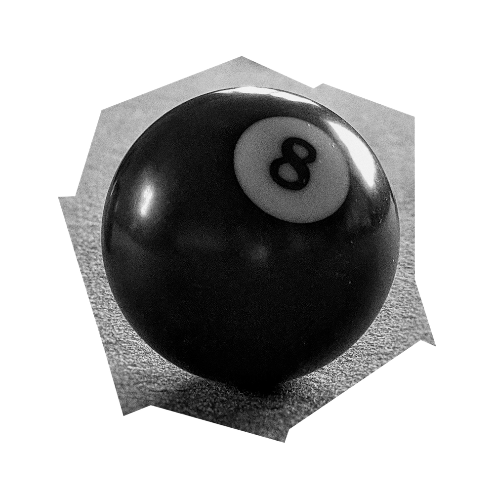 Decorative 8-ball