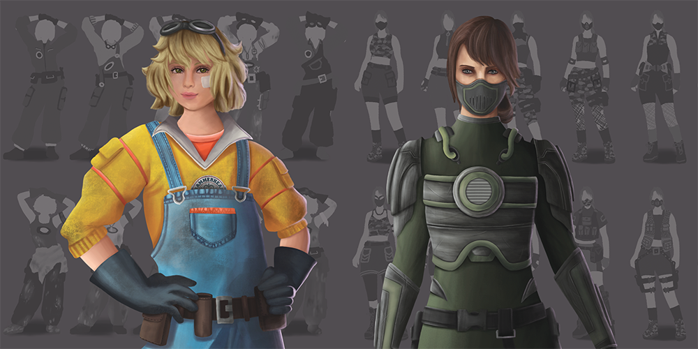 Redesigned Concepts of Female Video Game Characters